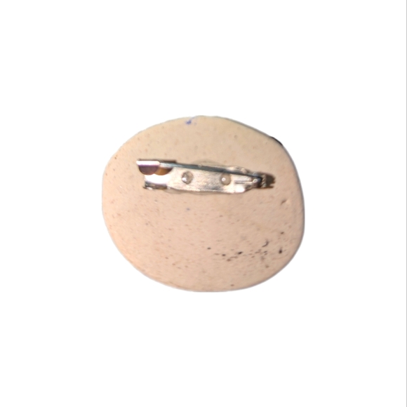 Clay Brooch - Boss Babe - Picture 2 of 2